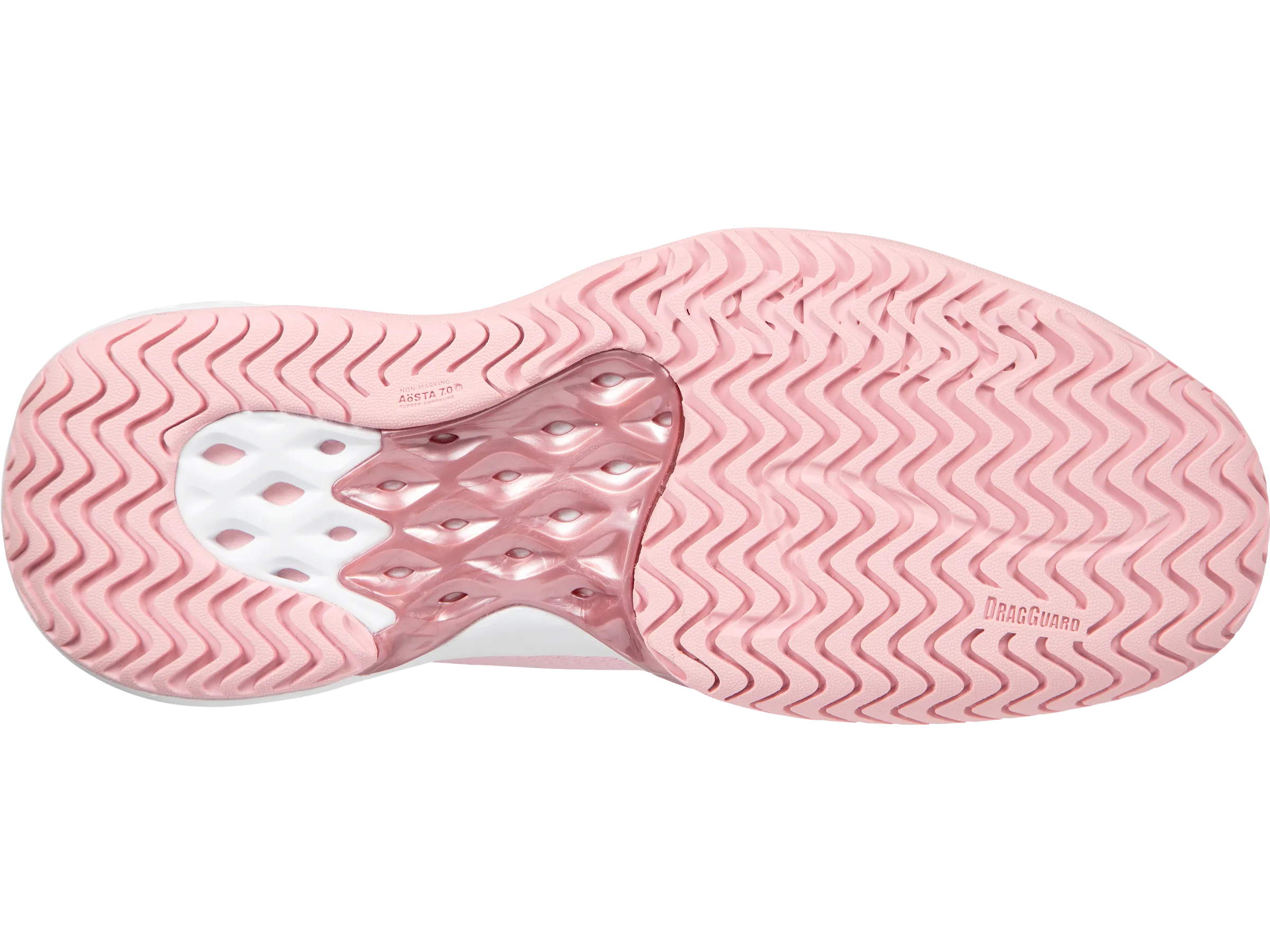 96137-653-M | WOMENS AERO KNIT | CORAL BLUSH/WHITE