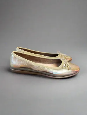 Aerosoles gold Homebet ballet flats, size 8.5, BRAND NEW!