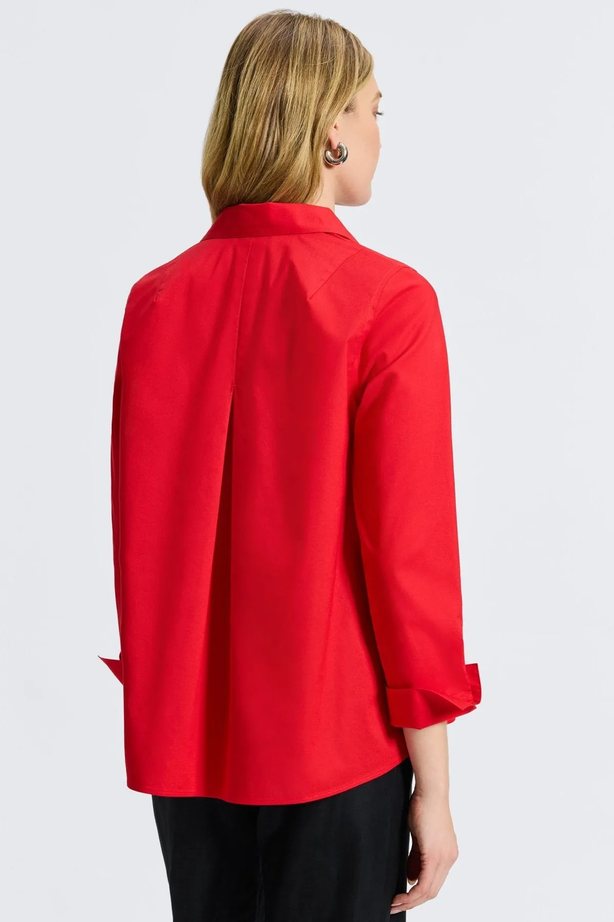 Agnes Stretch No Iron Popover Shirt