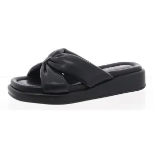 Anne Klein Womens Avenue Slip On Square Toe Slide Sandals