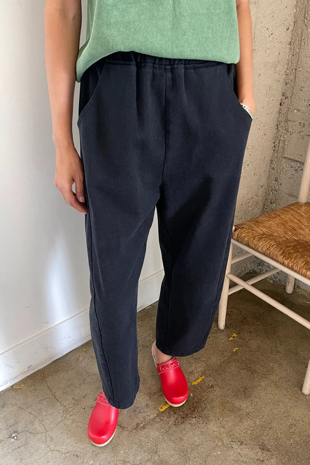 Arc Pants (Black Canvas)