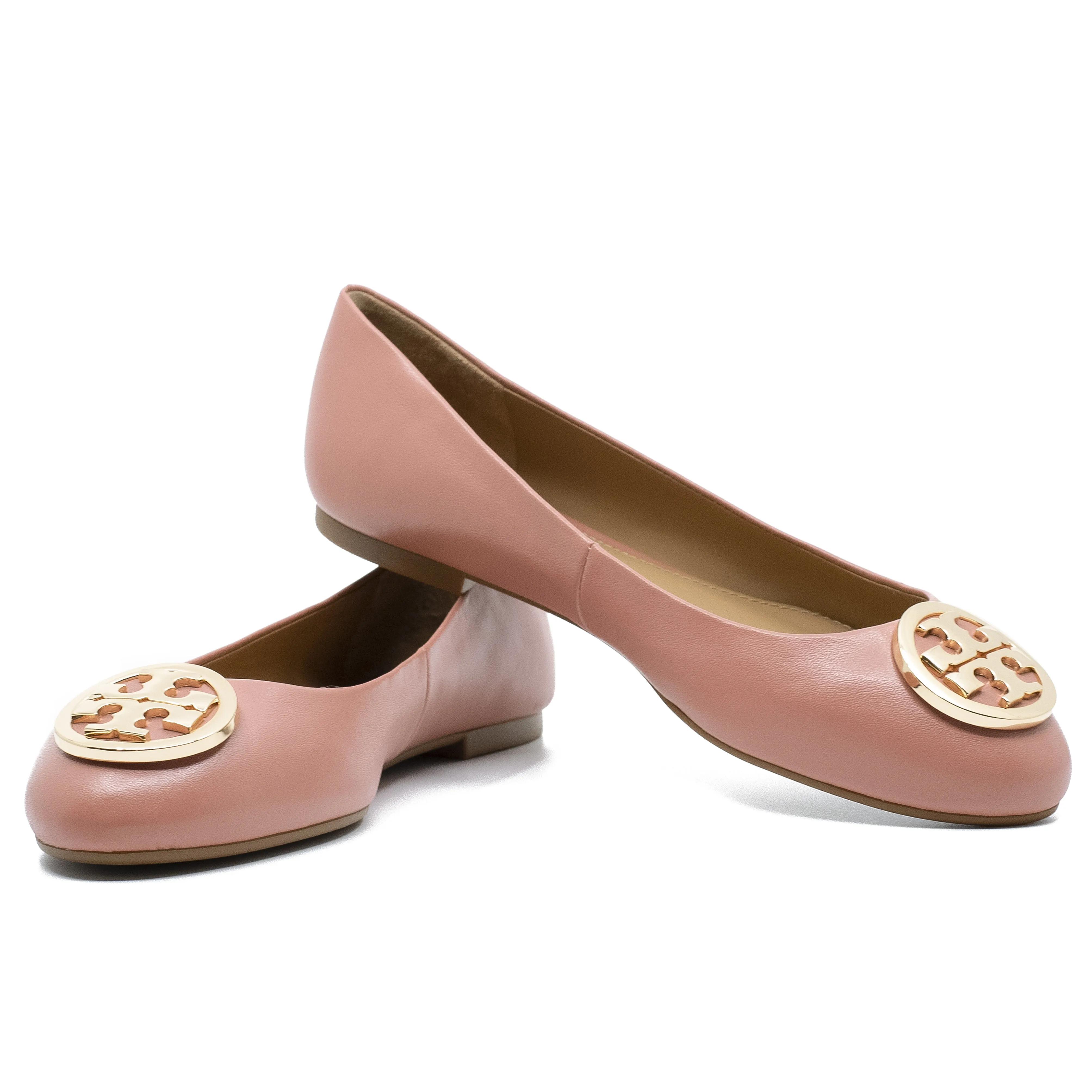 Benton2 Ballet Flat in Tramonto & Gold