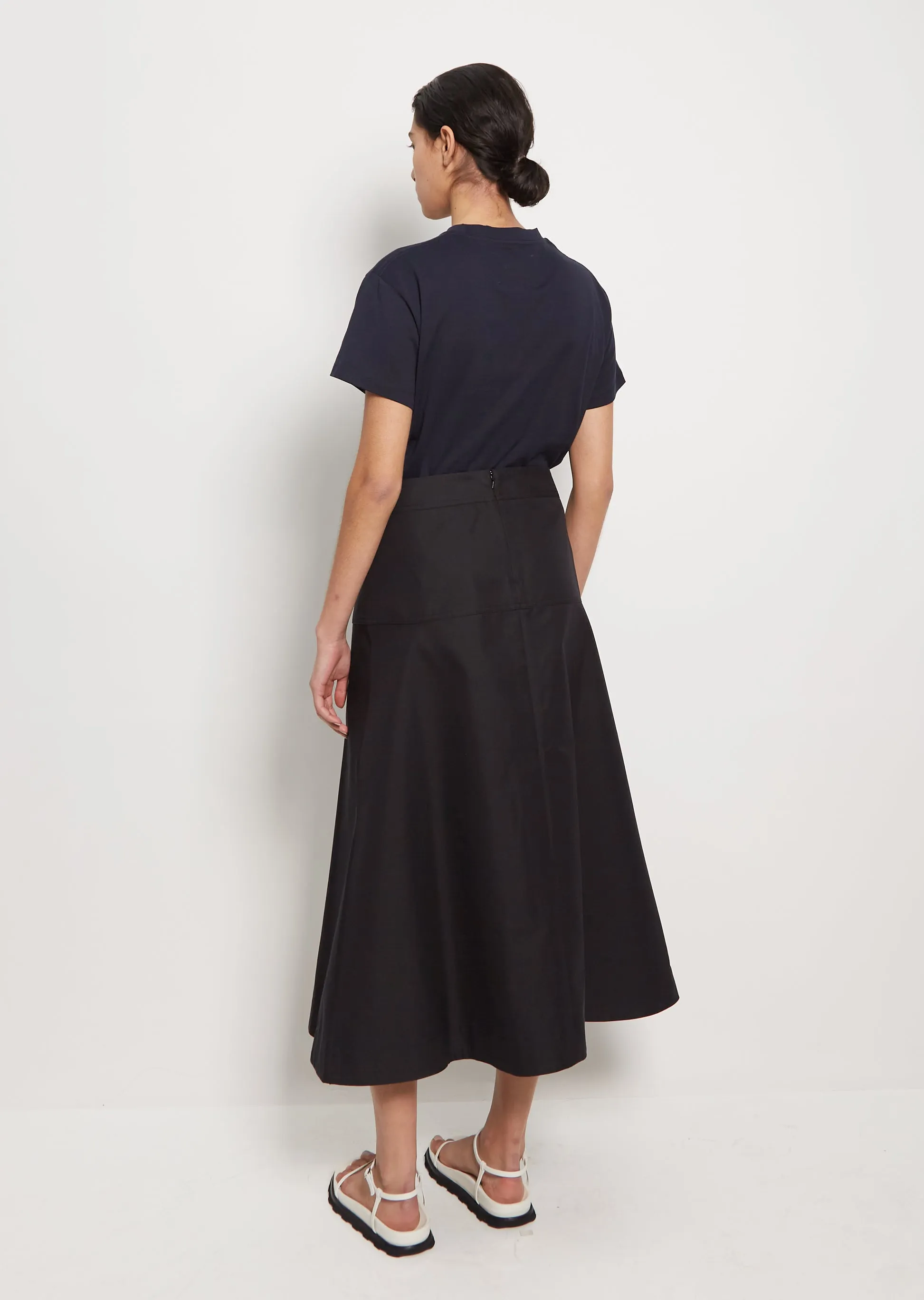 Carmen Cotton Polyester Vent Skirt