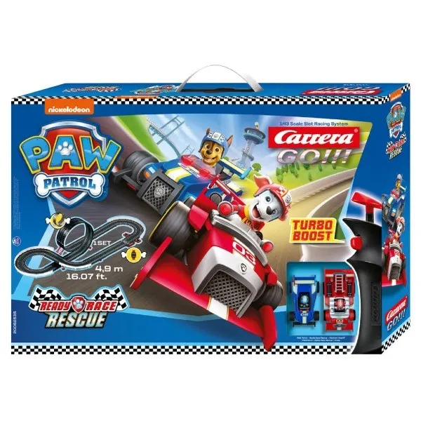 Carrera GO!!! 400167 1/43 Set: PAW Patrol - Ready Race Rescue