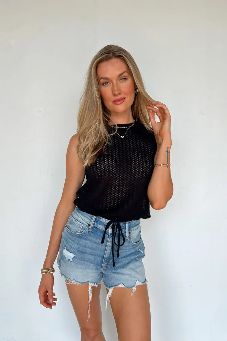 Carrie Crochet Top
