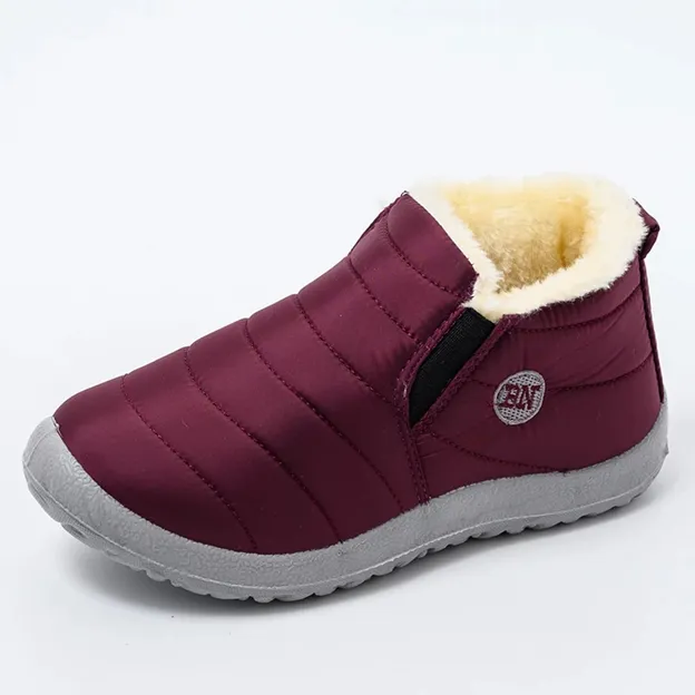 Comfortable Snow Boots With Plush Lining