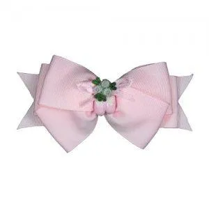 Dasha Embroidered Accent with Shoes Bow