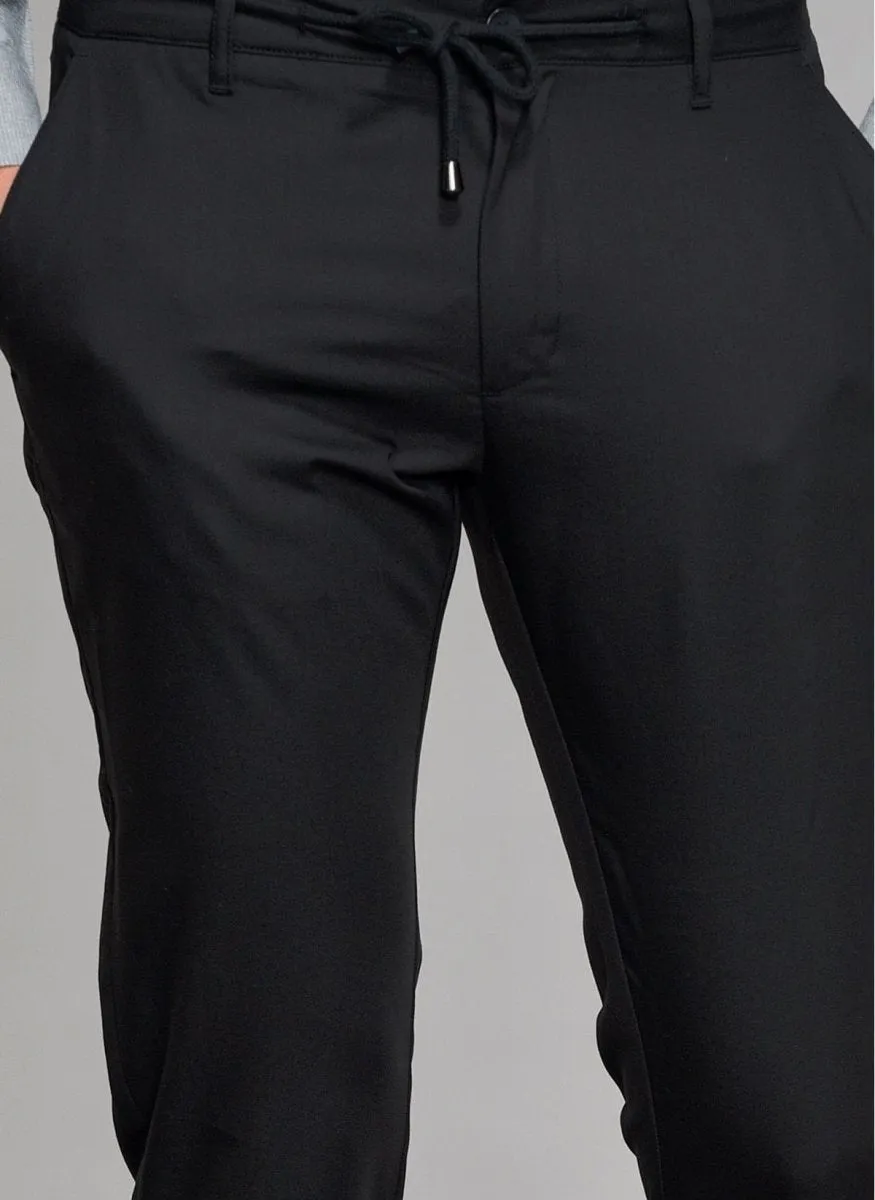 Dress Pants with Removable Drawstrings