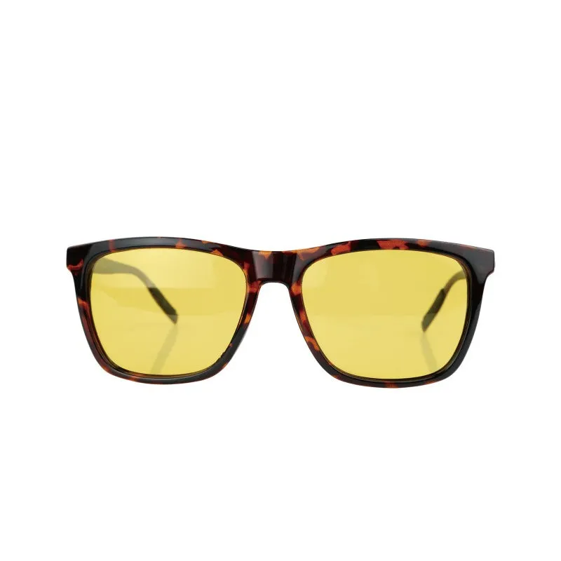 Duco Night Driving Glasses for Headlight Anti-glare Night Time Yellow Lenses 3029y