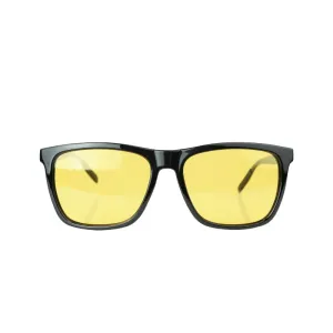 Duco Night Driving Glasses for Headlight Anti-glare Night Time Yellow Lenses 3029y