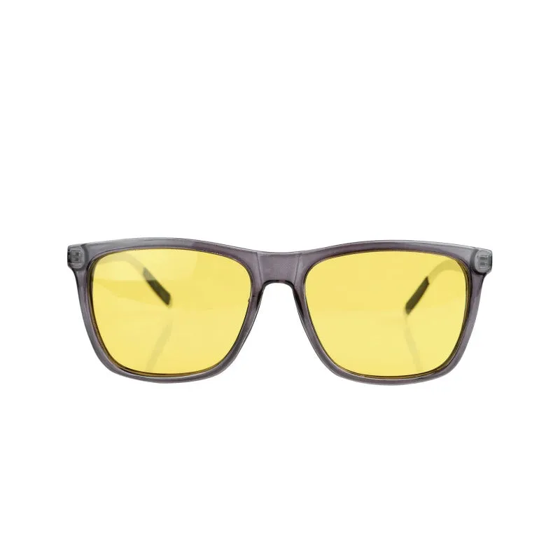 Duco Night Driving Glasses for Headlight Anti-glare Night Time Yellow Lenses 3029y