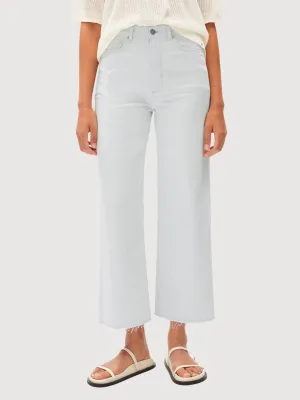 Enijaa Cropped Denim Trousers Women | Armedangels