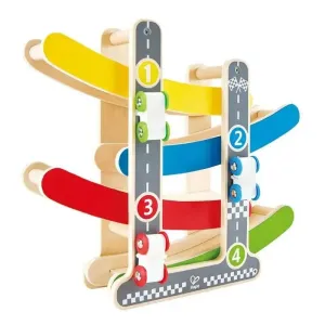 Fast Flip Wooden Racetrack Toy