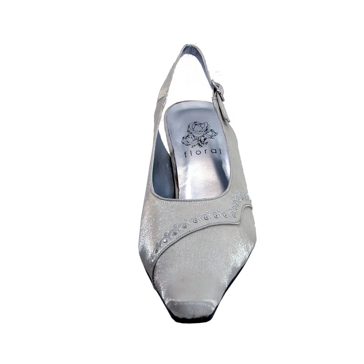 FLORAL Rene Women's Wide Width Slingback Dress Shoes