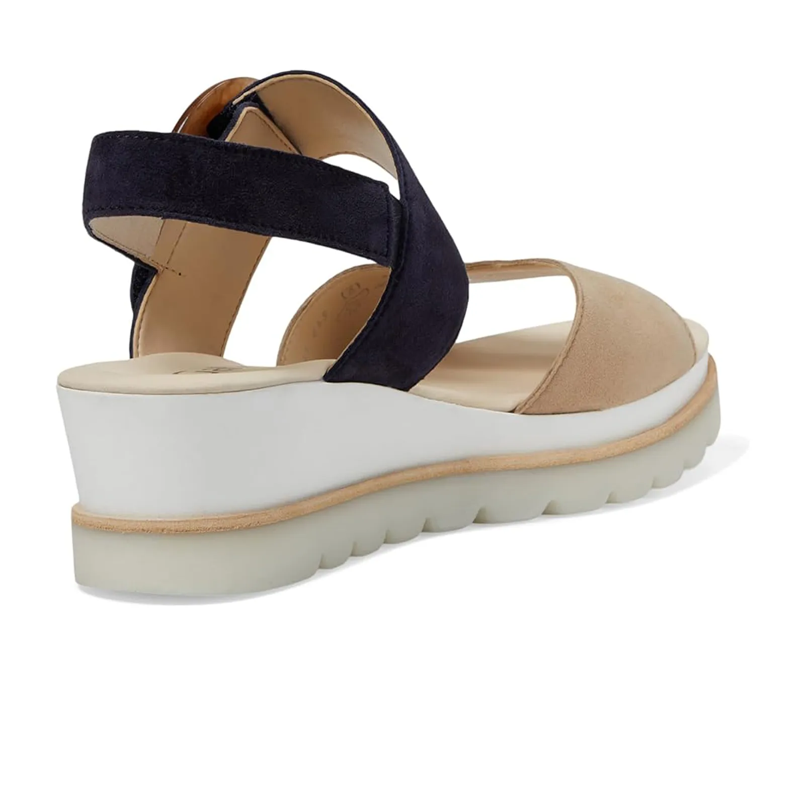 Gabor 24645-30 Platform Wedge Sandal (Women) - Caramel/Atlantic