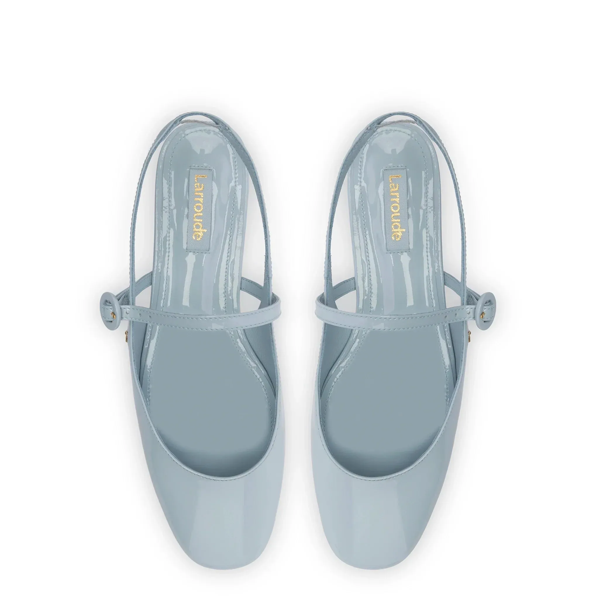 Georgina Ballet Flat In Maya Patent Leather