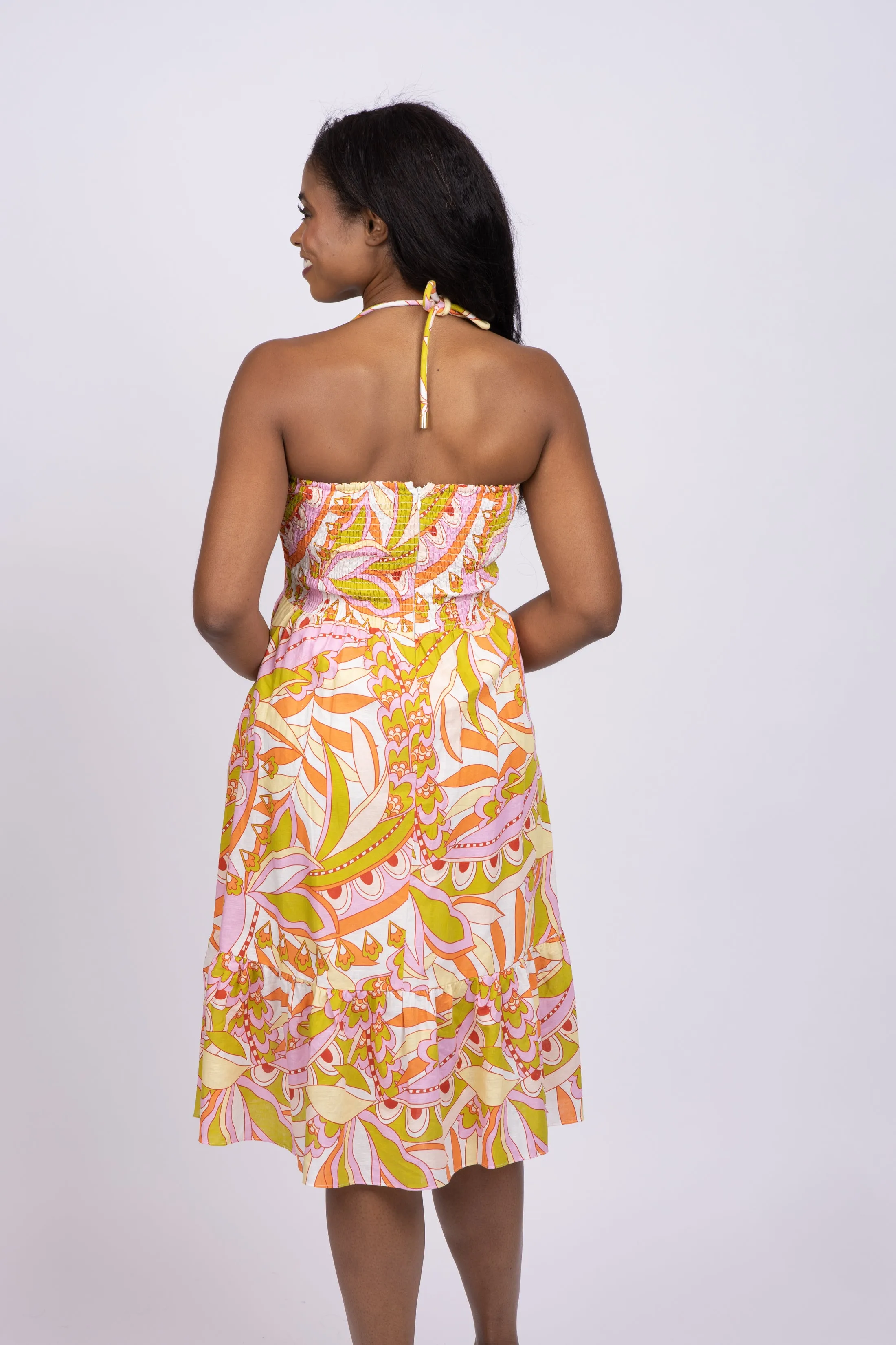 Gilner Farrar Billy Dress Sunburst Pink