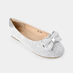 Girls Pumps ZP-038-SILVER