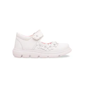 Girls White Casual Pumps KD0543