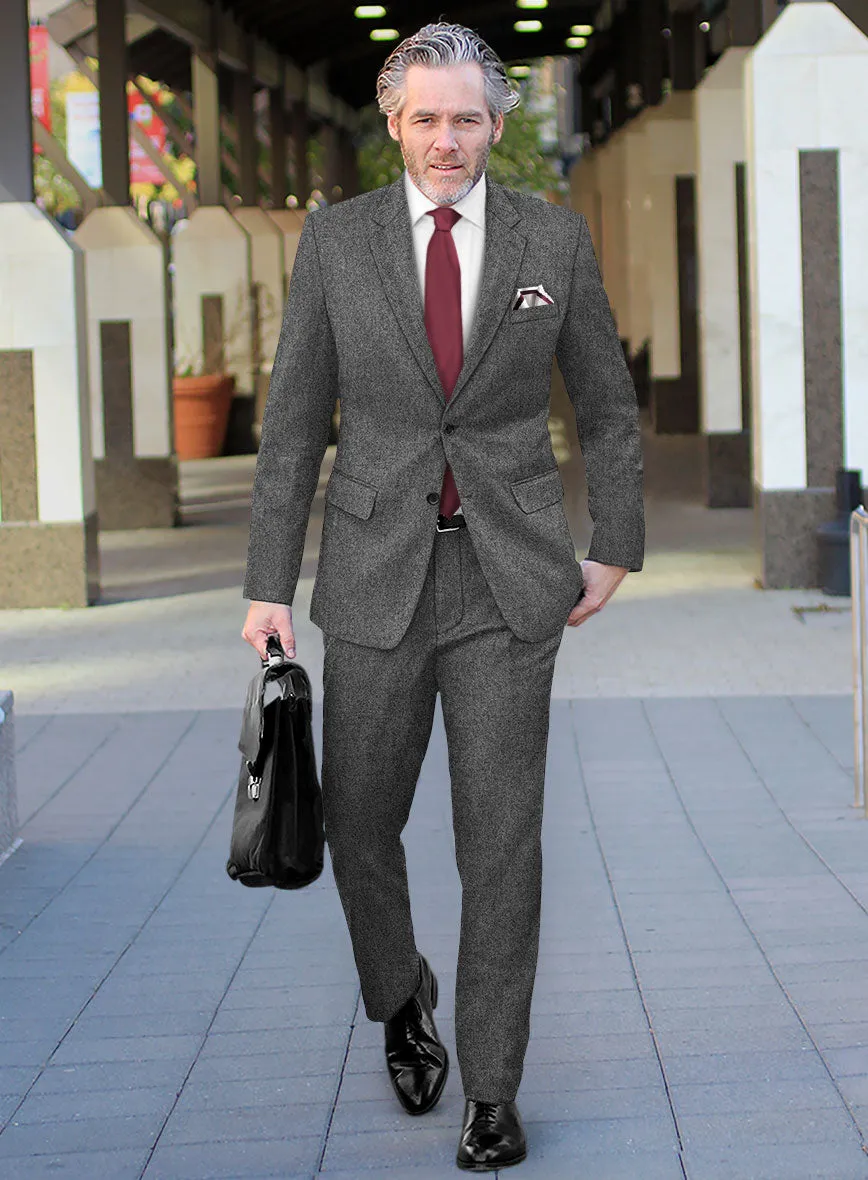 Gray Tweed Suit