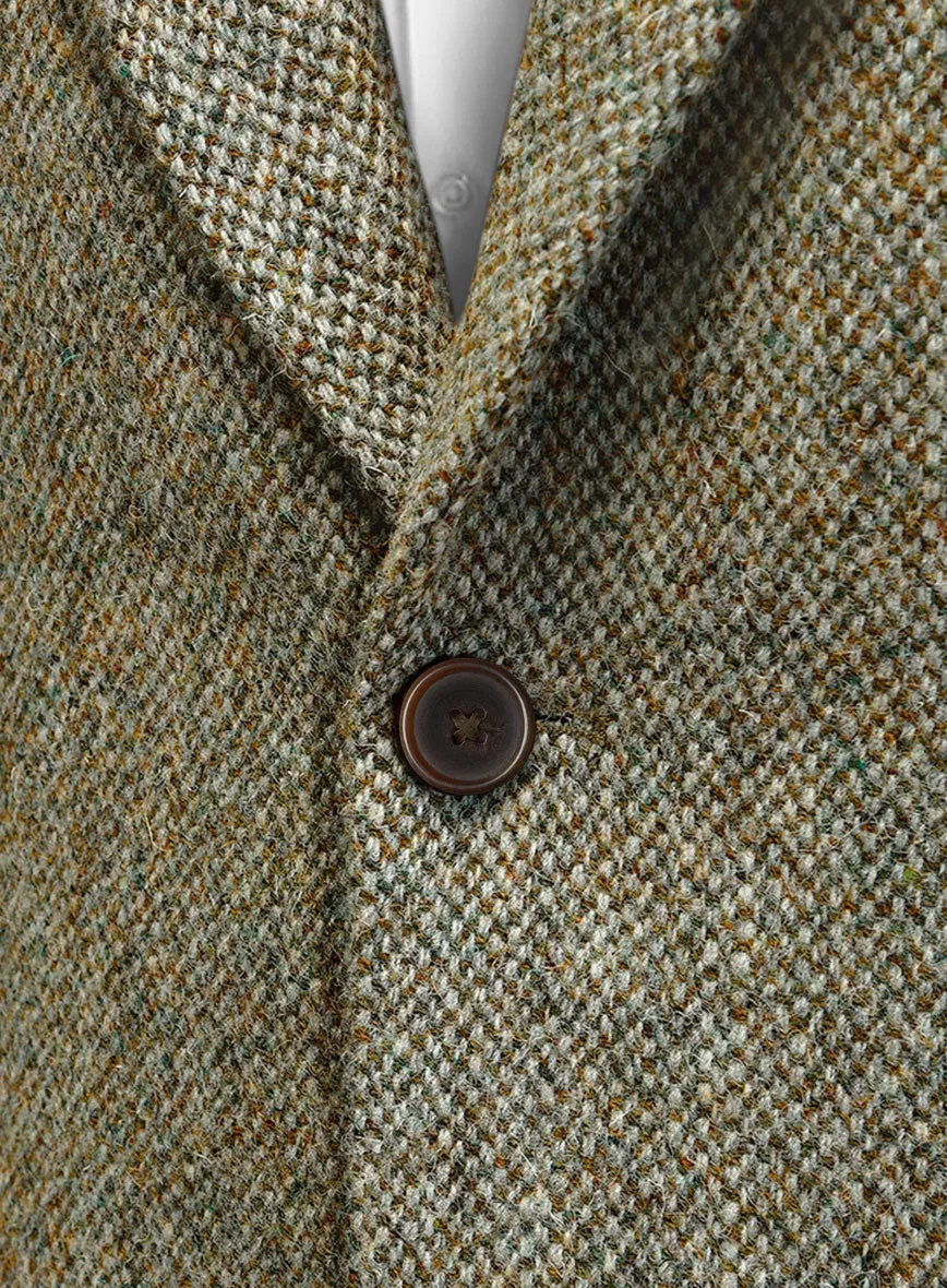 Harris Tweed Barley Brown Suit