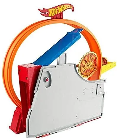 Hot Wheels Mattel Speedy Pizza Set, Includes one Hot Wheels vehicle.