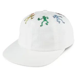 HUF Owsley 6 Panel Snapback Cap - White
