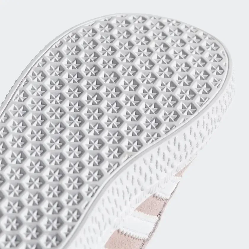 Kid's Gazelle Shoes (Icey Pink   Cloud White   Cloud White)