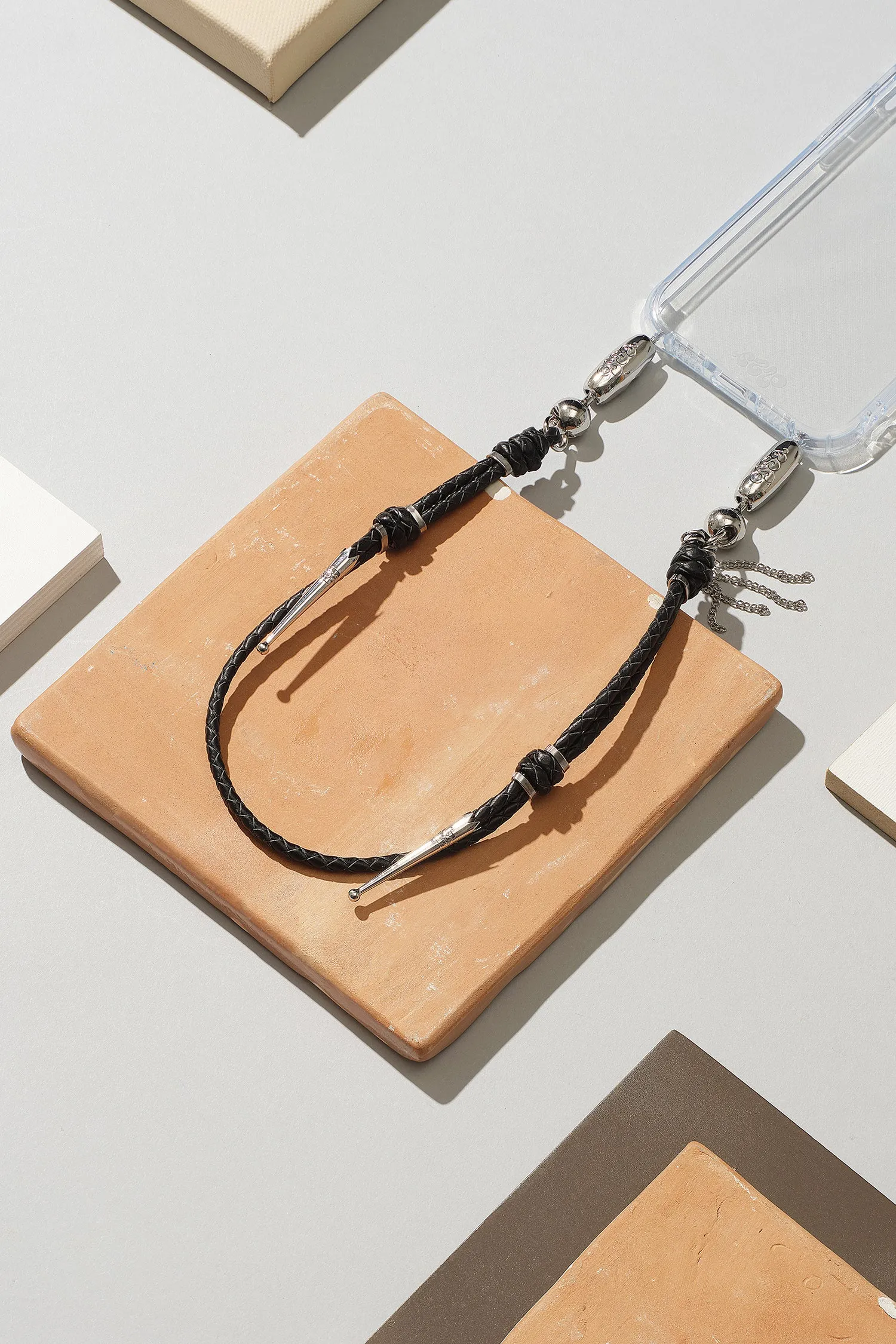 Leather Bolo Wristlet