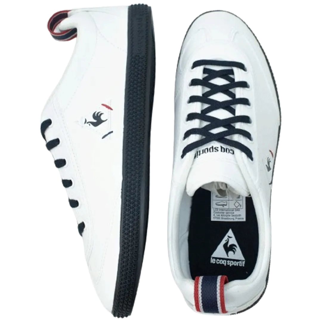 Lecoq Sportif Provencale Optical White & Black Sneaker