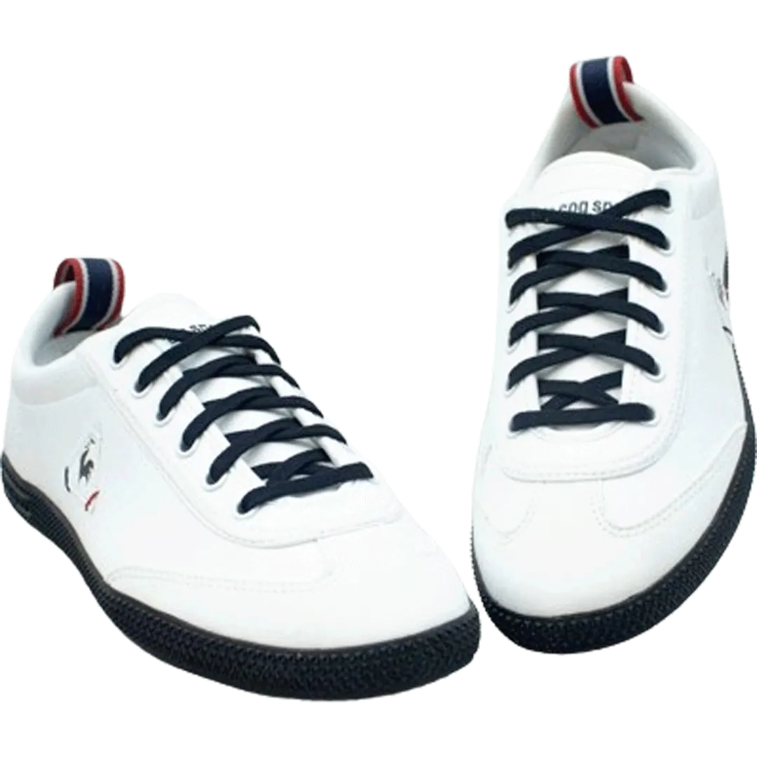 Lecoq Sportif Provencale Optical White & Black Sneaker