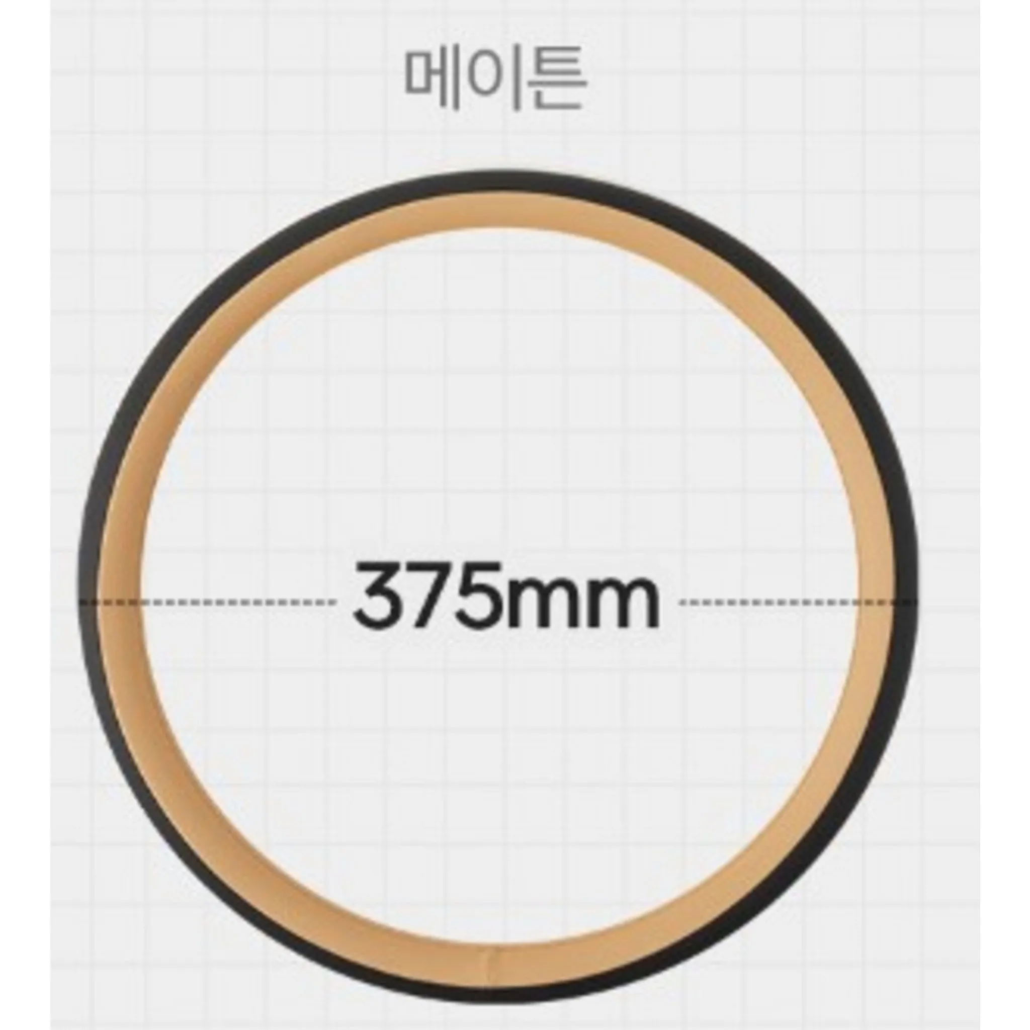 Mayton Real Two-Tone Car Leather Steering Wheel Cover - 🏆 #2 - Automotive Accessories - Best of December