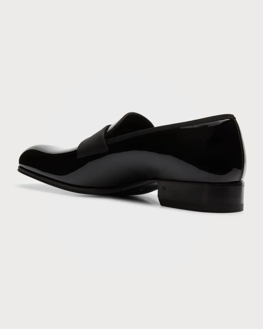 Men's Edgar patent leather loafers TOM FORD