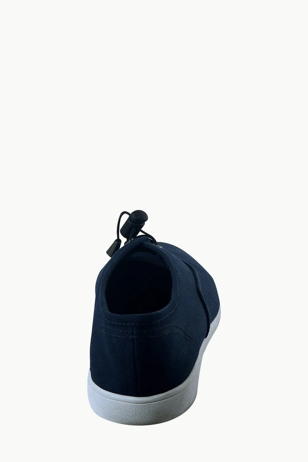 Men's Elastic Tassel Navy Boat Shoes