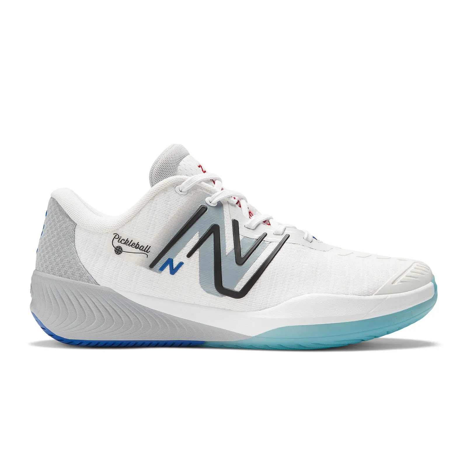 New Balance FuelCell 996 v5 Court Shoe (Men) - White/Grey/Team Royal