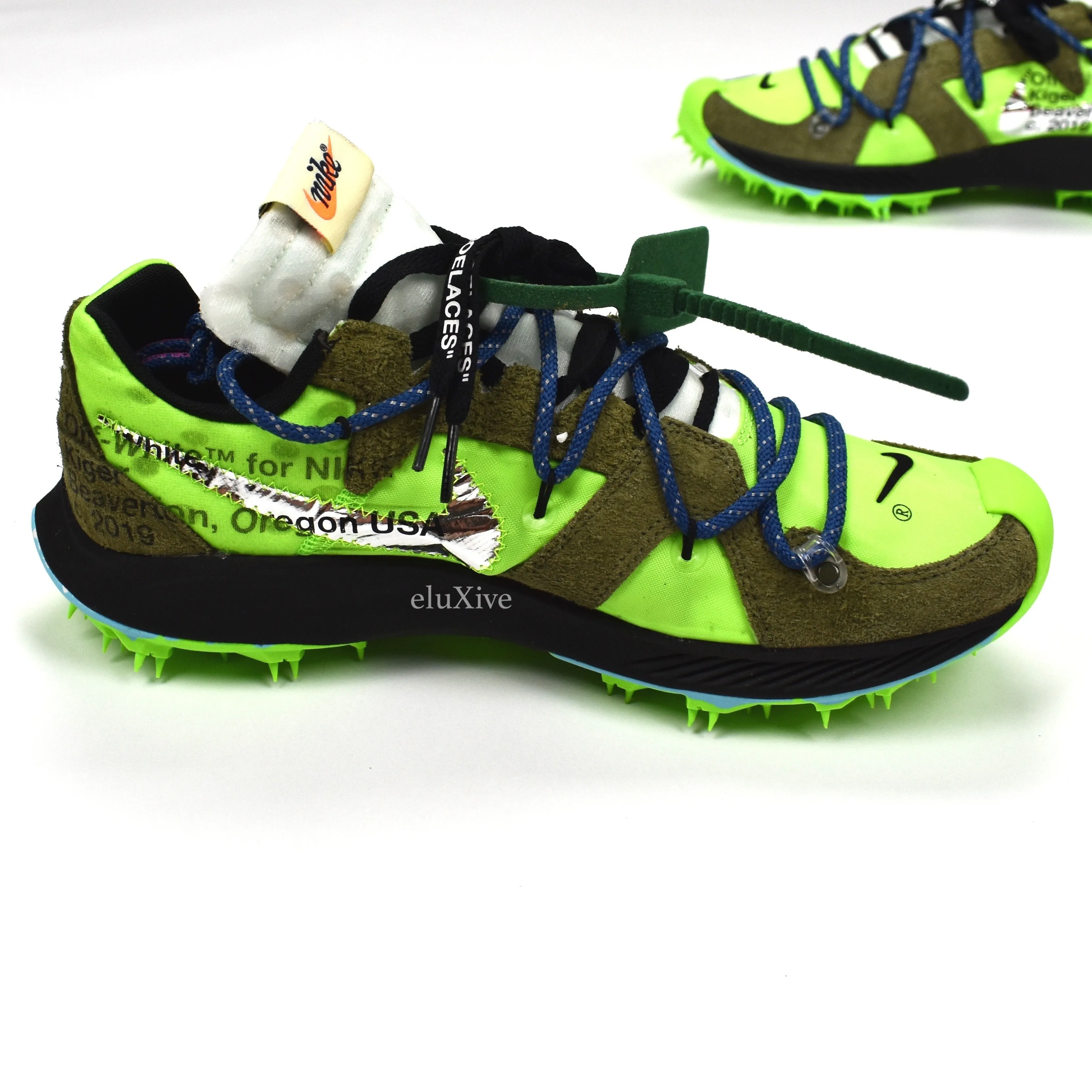 Nike x Off-White - Zoom Terra Kiger 5 (Electric Green)