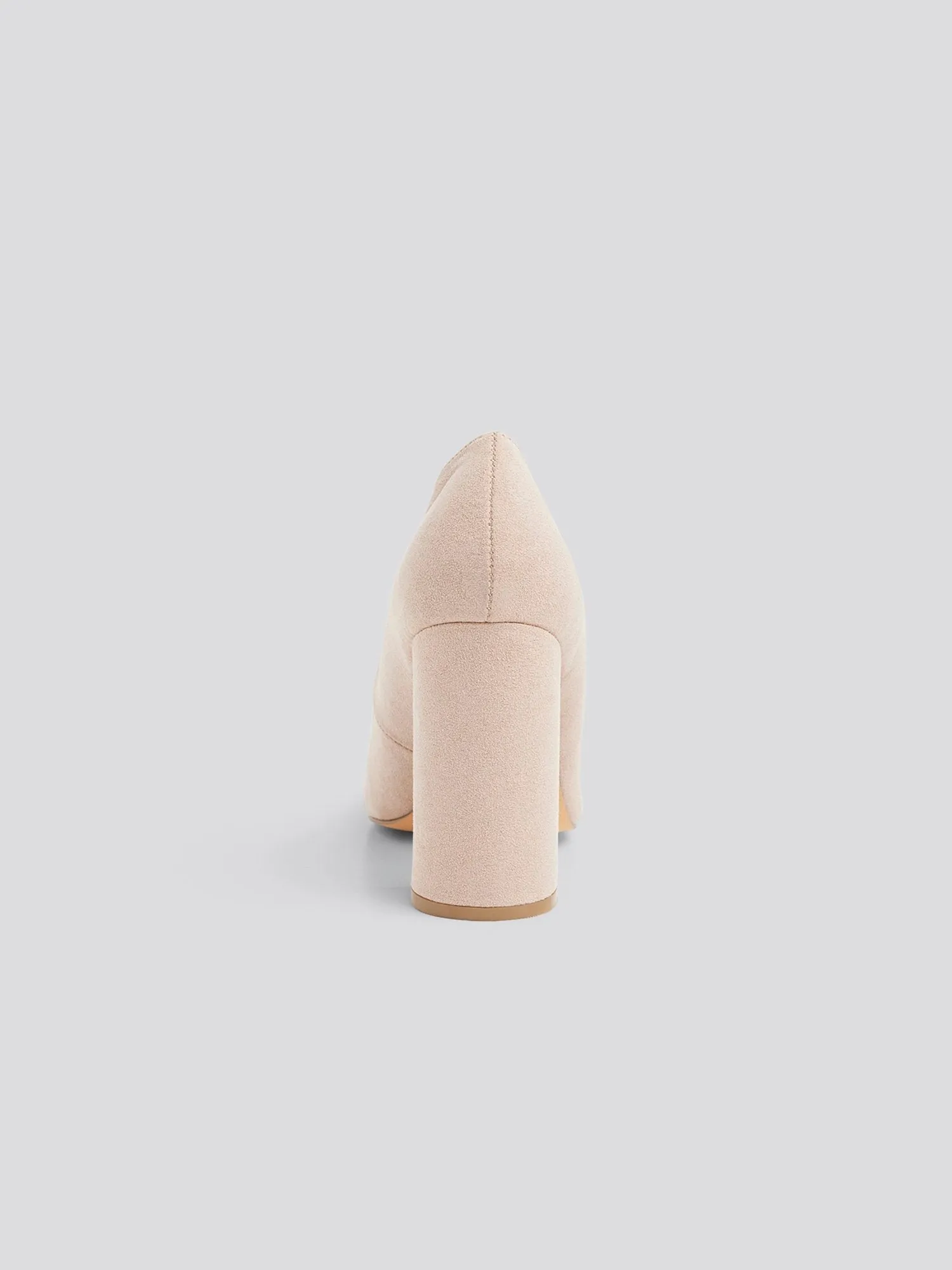 Penelope Wide Width Faux Suede Pumps