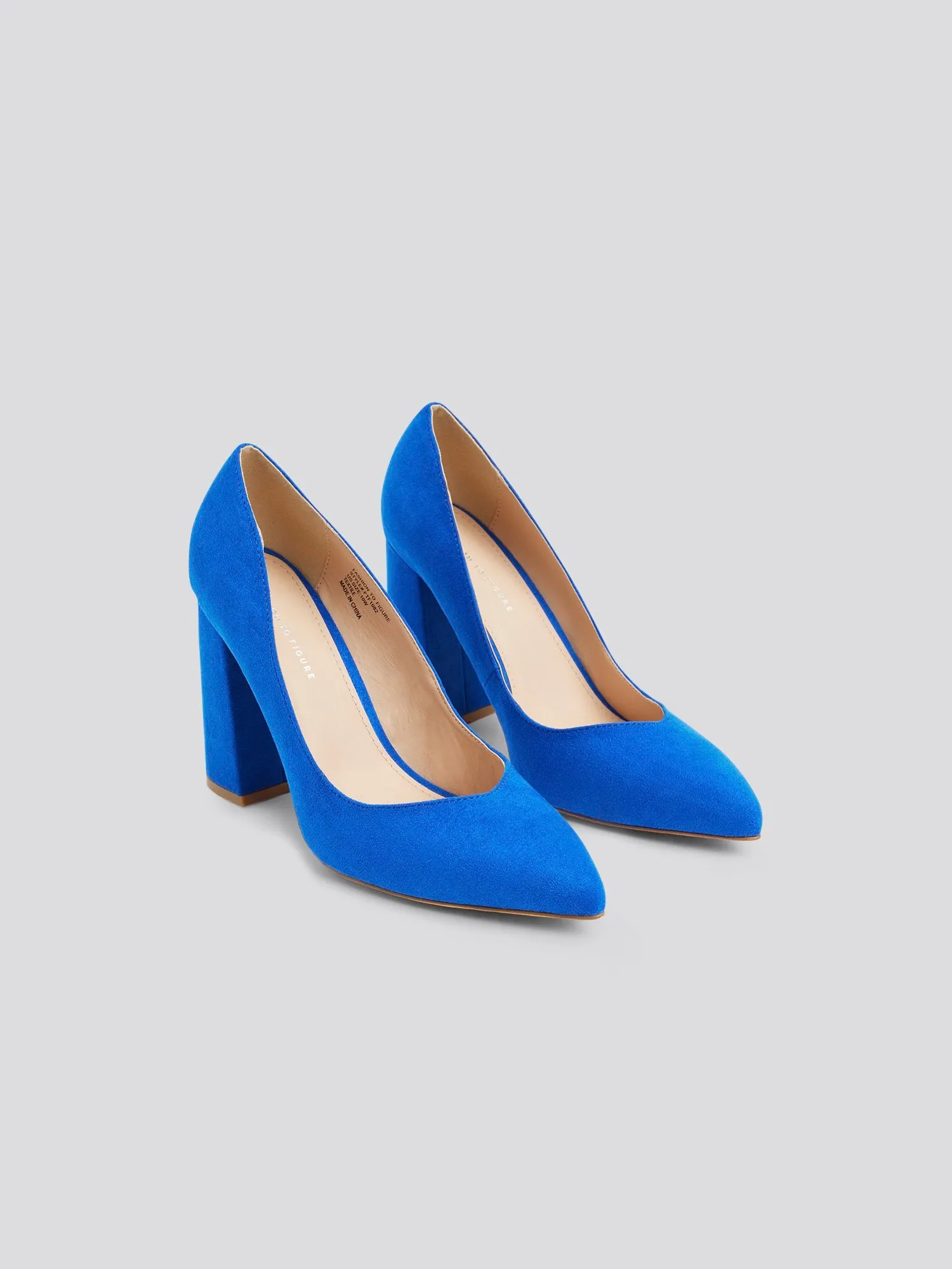 Penelope Wide Width Faux Suede Pumps