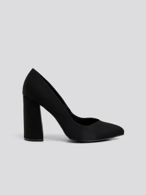 Penelope Wide Width Faux Suede Pumps