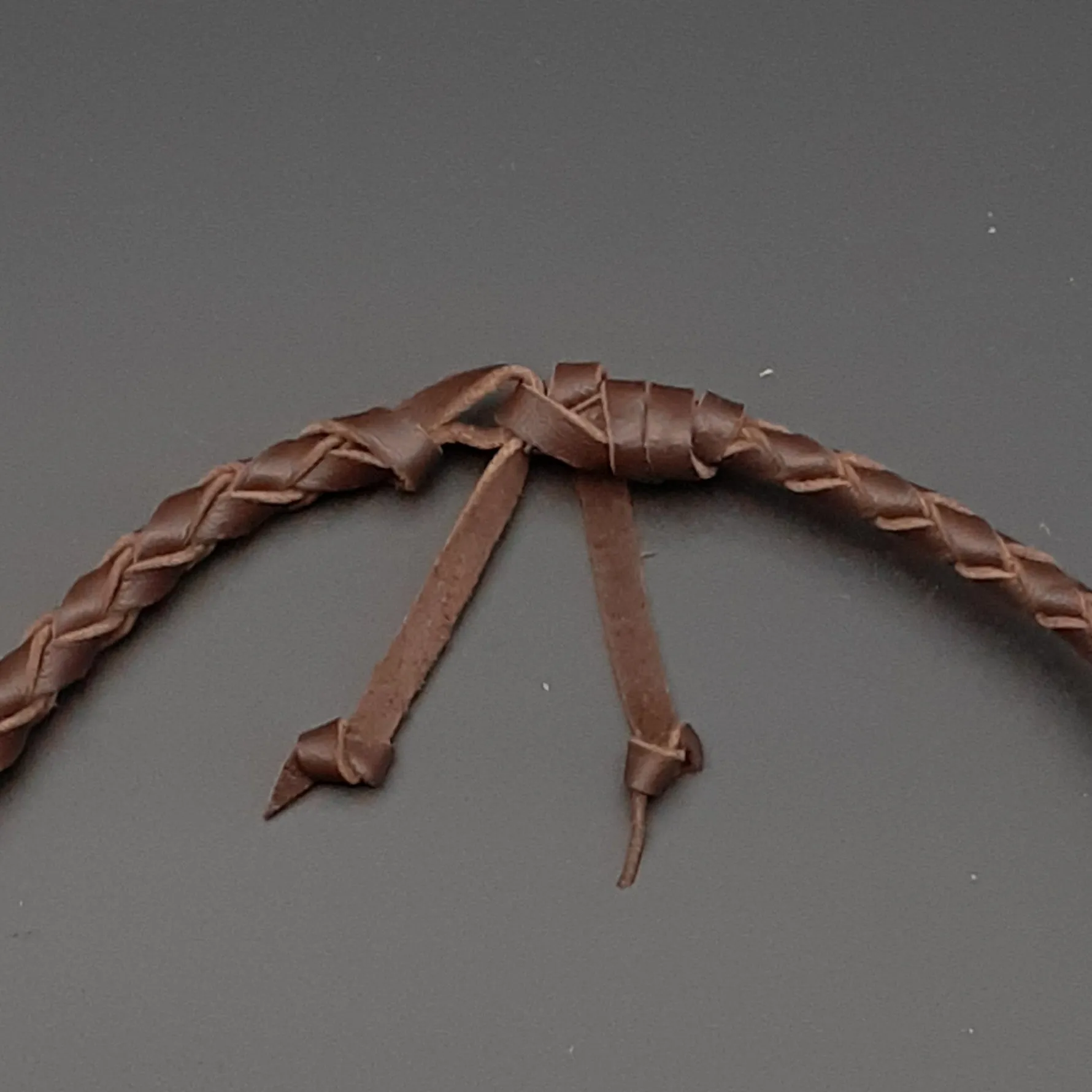 Polished Wood Necklace