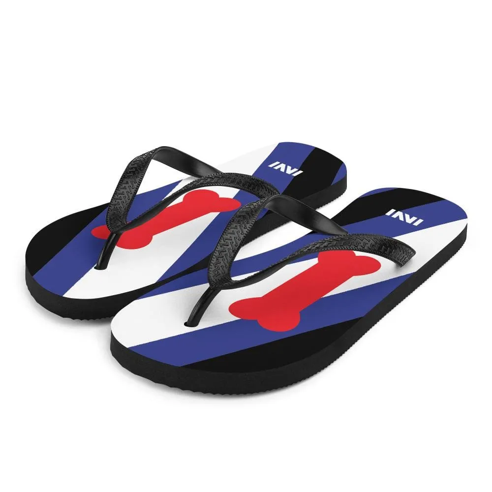 Puppy Pride Flip-Flops