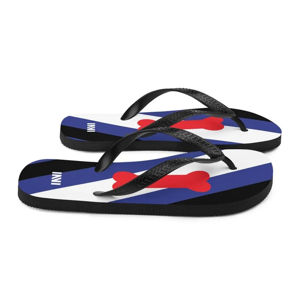 Puppy Pride Flip-Flops