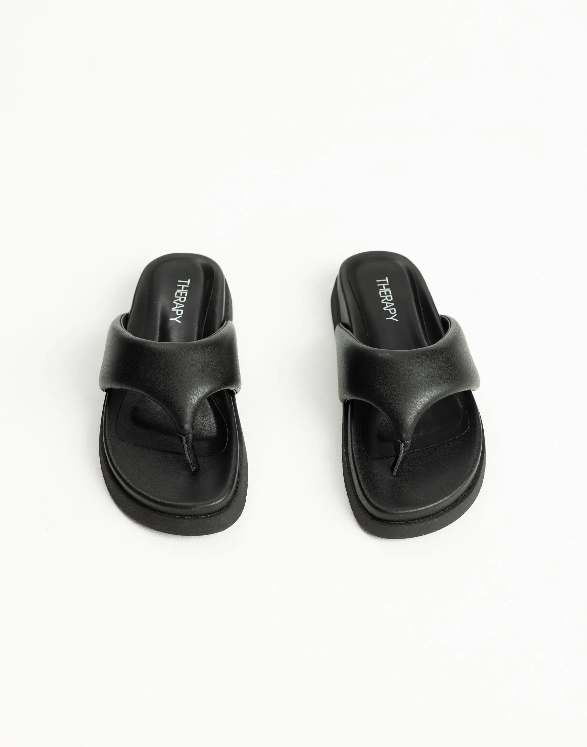 Radar Thongs (Black) - By Therapy