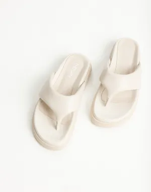Radar Thongs (Bone) - By Therapy