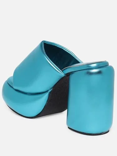 THE QUIRKY NAARI Metallic Chunks - Teal for A Rich Look | Metallic | 7 UK