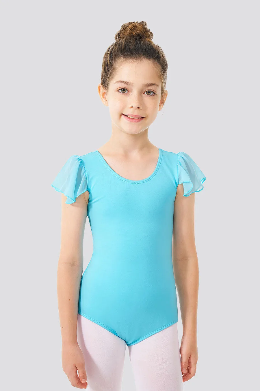 Toddler/Girl's Ruffle Sleeve Dance Leotard