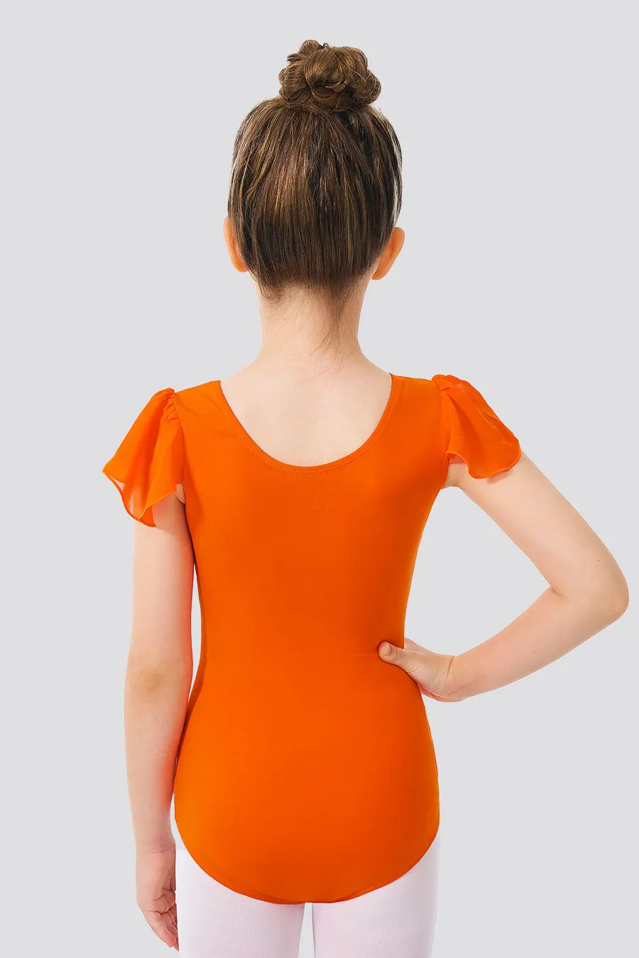 Toddler/Girl's Ruffle Sleeve Dance Leotard