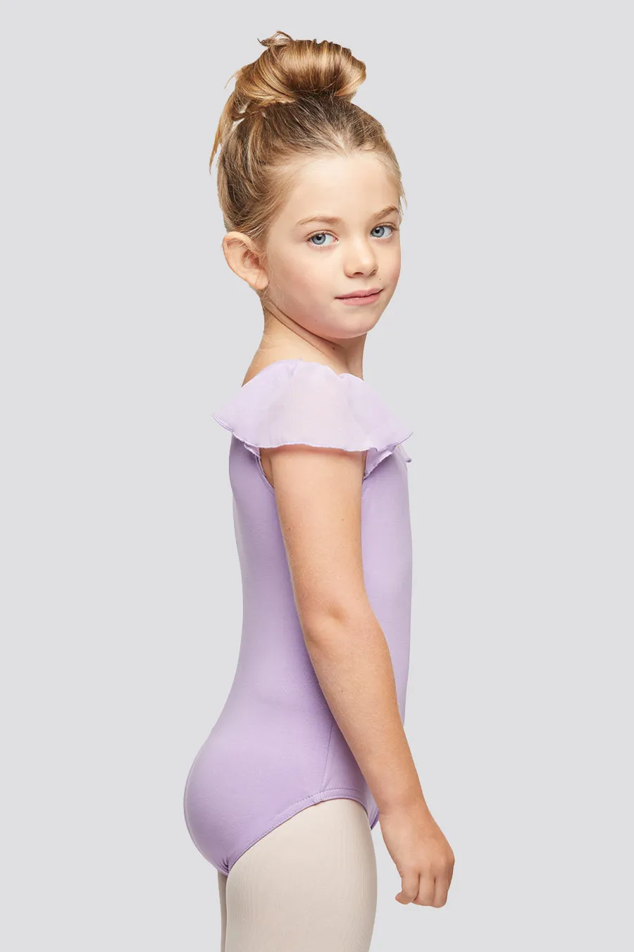 Toddler/Girl's Ruffle Sleeve Dance Leotard