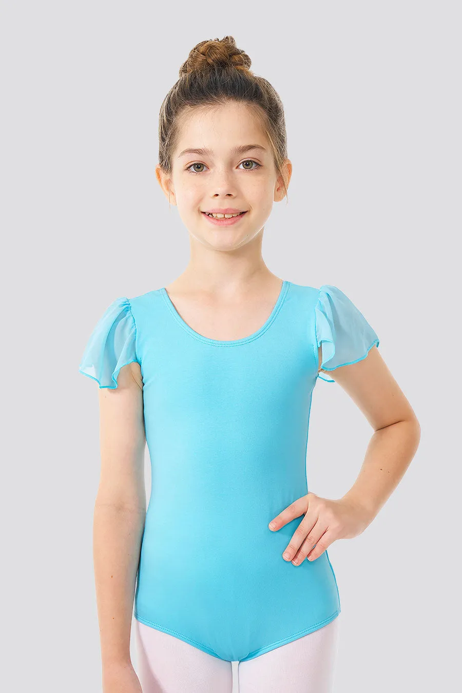 Toddler/Girl's Ruffle Sleeve Dance Leotard