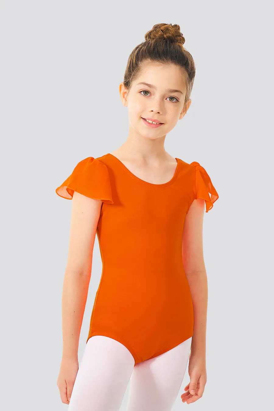 Toddler/Girl's Ruffle Sleeve Dance Leotard